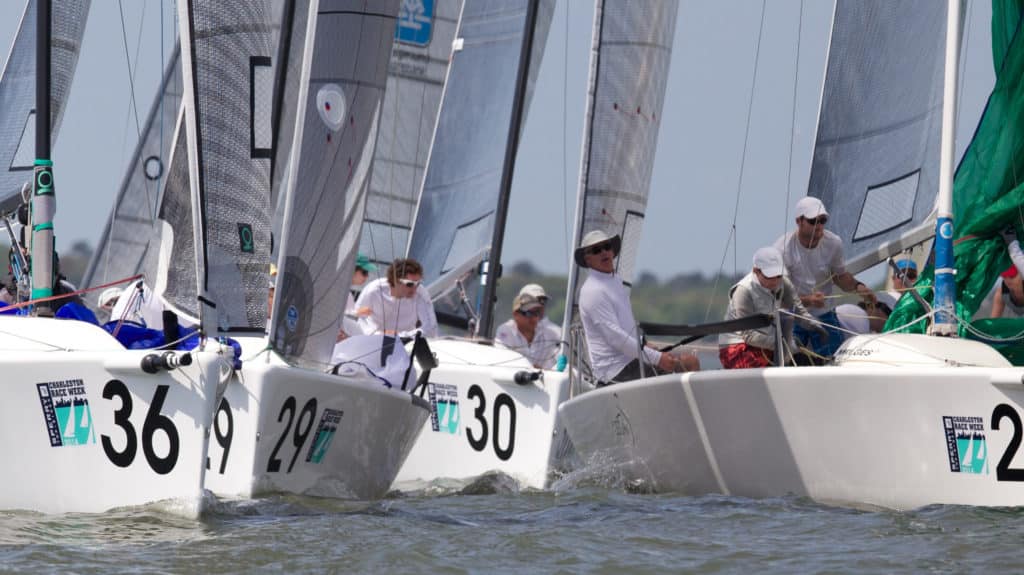 Melges 24s stack up