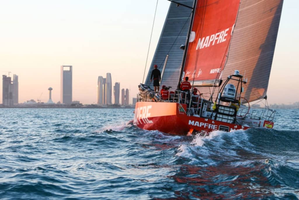 MAPFRE is the 4th team to finish Leg 2