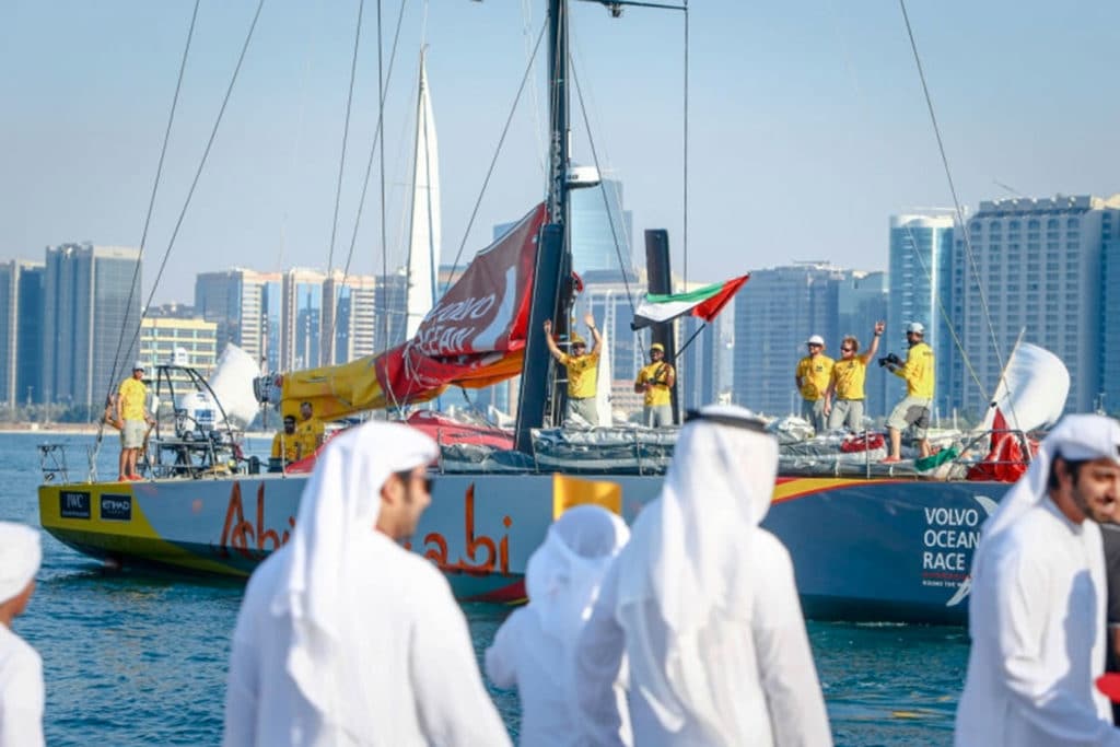 Abu Dhabi Ocean Racing arrives