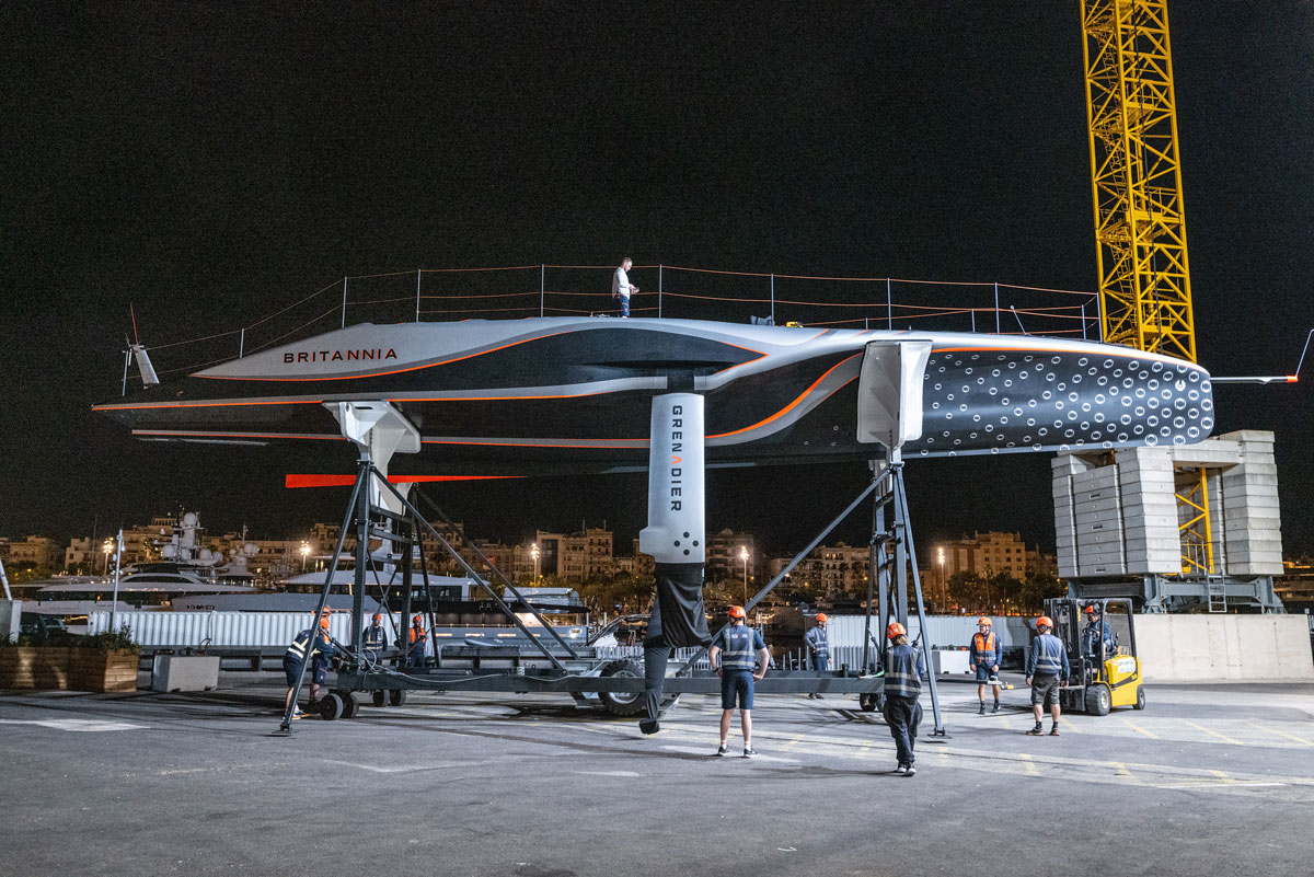 INEOS Britannia’s Hot New AC75 Ready to Launch | Sailing World