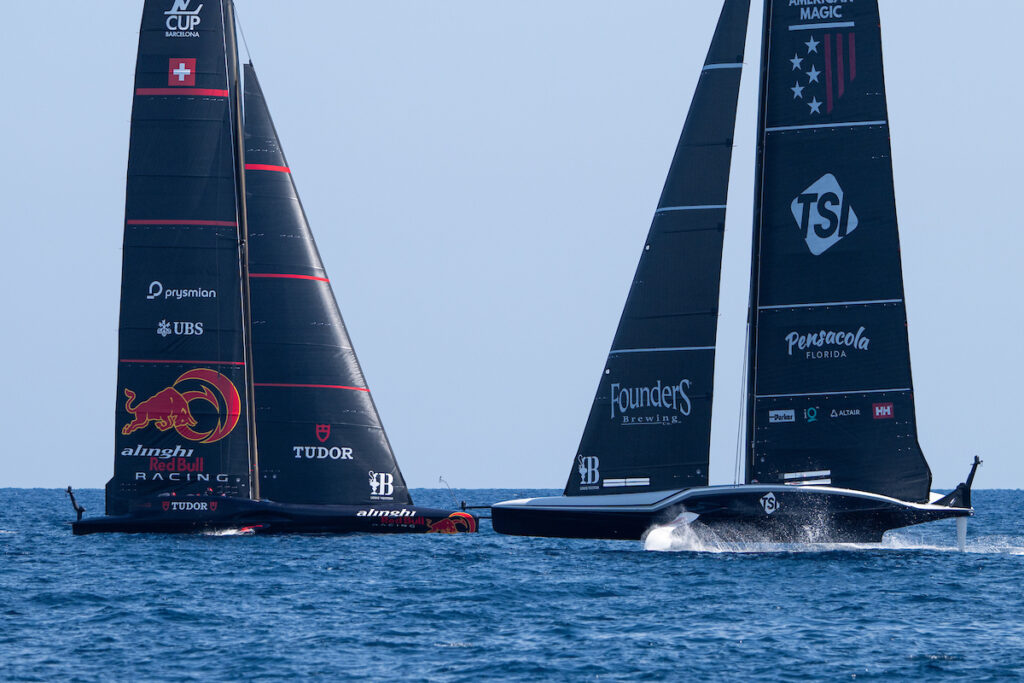 American Magic with Alinghi Red Bull Racing