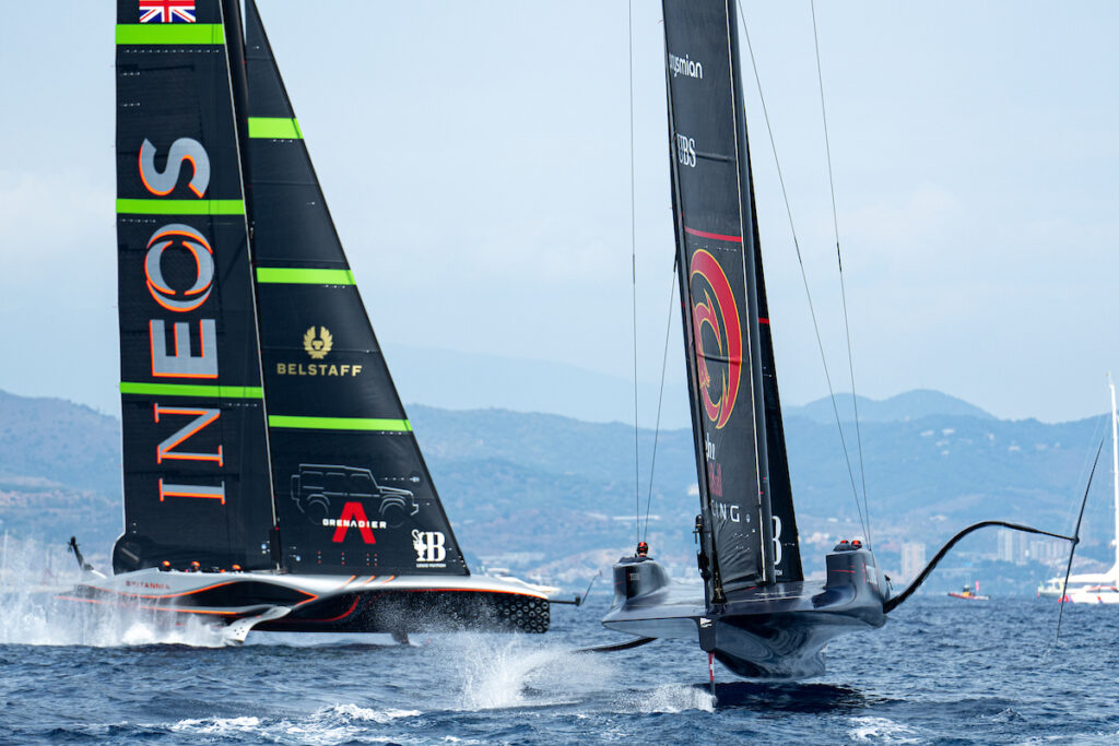 Alinghi Red Bull Racing and INEOS Britannia