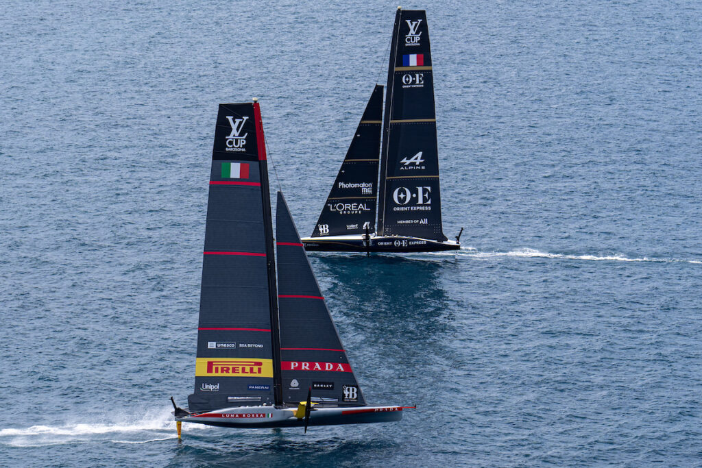 Luna Rossa and Orient Express Racing Team