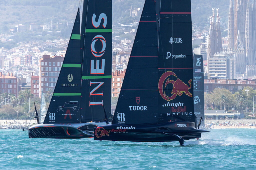 Alinghi Red Bull Racing and INEOS Britannia