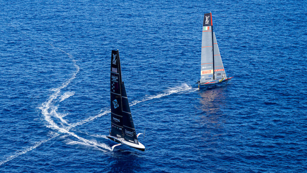 American Magic and Luna Rossa