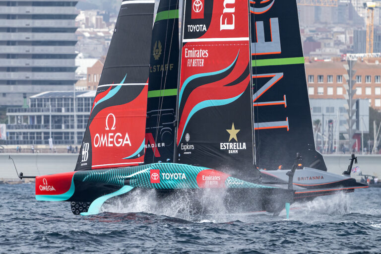 Emirates Team New Zealand Delivers Third Blow to British Challenger