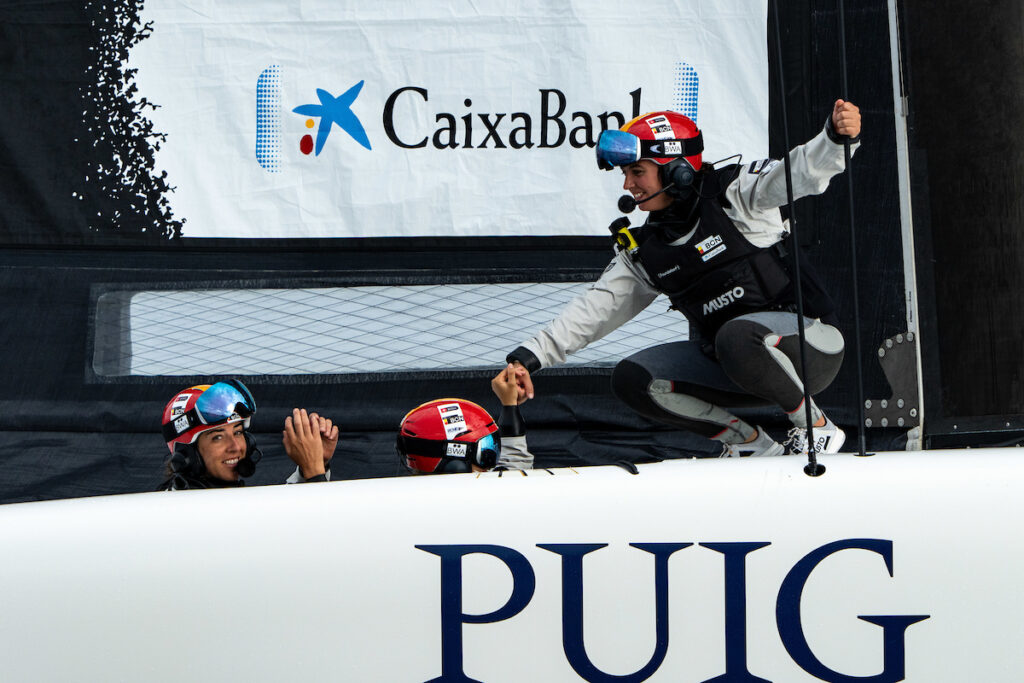 The Spanish sailors of the Puig Women's America's Cup