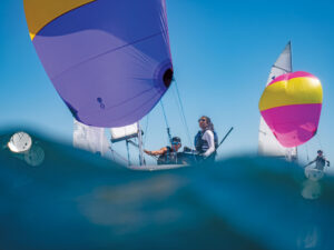 Youth sailing training