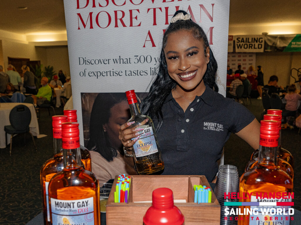 Mount Gay Rum display