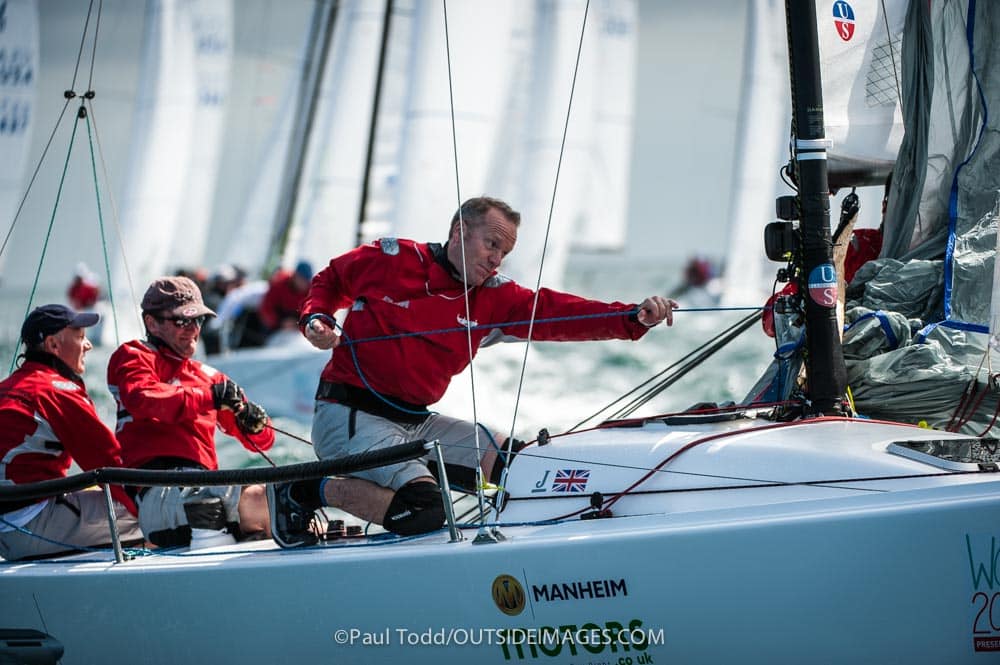 J/70 Worlds, Day 2 Sailing World