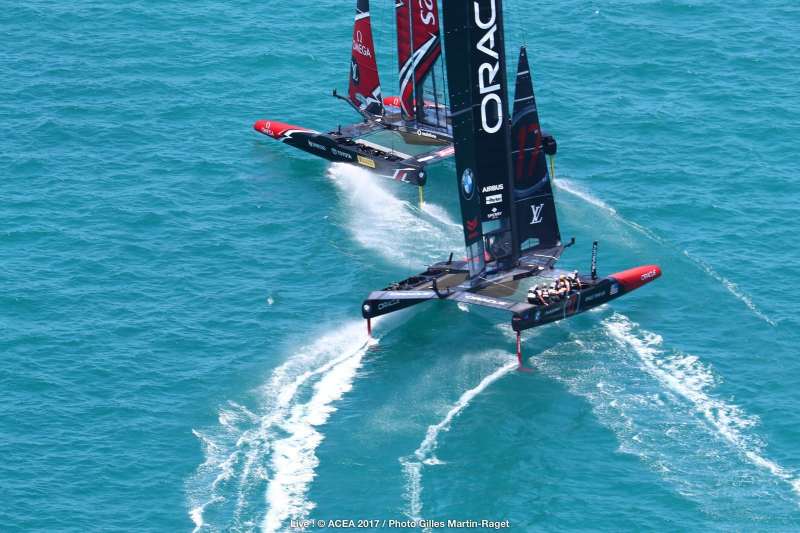 18/06/2017 - Bermuda (BDA) - 35th America's Cup - America's Cup Match presented by Louis Vuitton - Race Day 2  - ¬© ACEA 2017 / Photo Gilles Martin-Raget