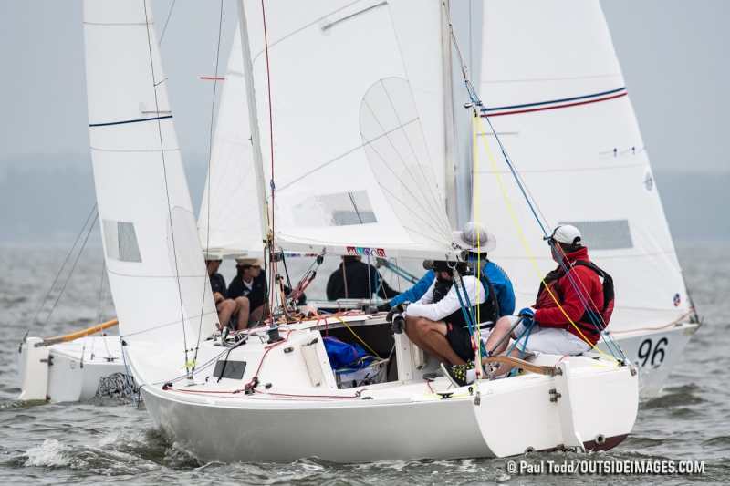 Annapolis, Maryland (USA) Images of the HELLY HANSEN NOOD REGATTA, May 3rd - 5th, 2019 • Hosted by the Annapolis Yacht Club Yacht Club. North Sails Saturday, race day 2 with a light breeze filling in from the North.Stock sailing images in the Chesapeake bay. Blue sky and great breeze spring sailing. National Offshore One-design May 3rd - 5th, 2019 Annapolis, MD, USA.J22 sailing, J24 sailing, J30 sailing, J35 sailing, J70 sailing, J80 sailing, J105 sailing, J111 sailing, Etchells Sailing, Viper 640 sailing, Rally Sailing©Paul Todd/OUTSIDEIMAGES.COMOUTSIDE IMAGES PHOTO AGENCY