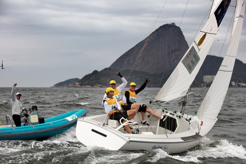 Rio 2016 Paralympic Sailing Competition Australia Paralympic Sonar Team