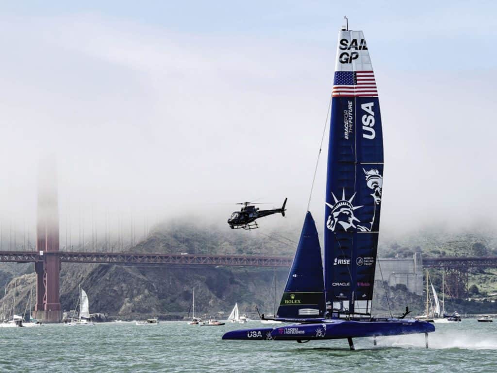 US SailGP team