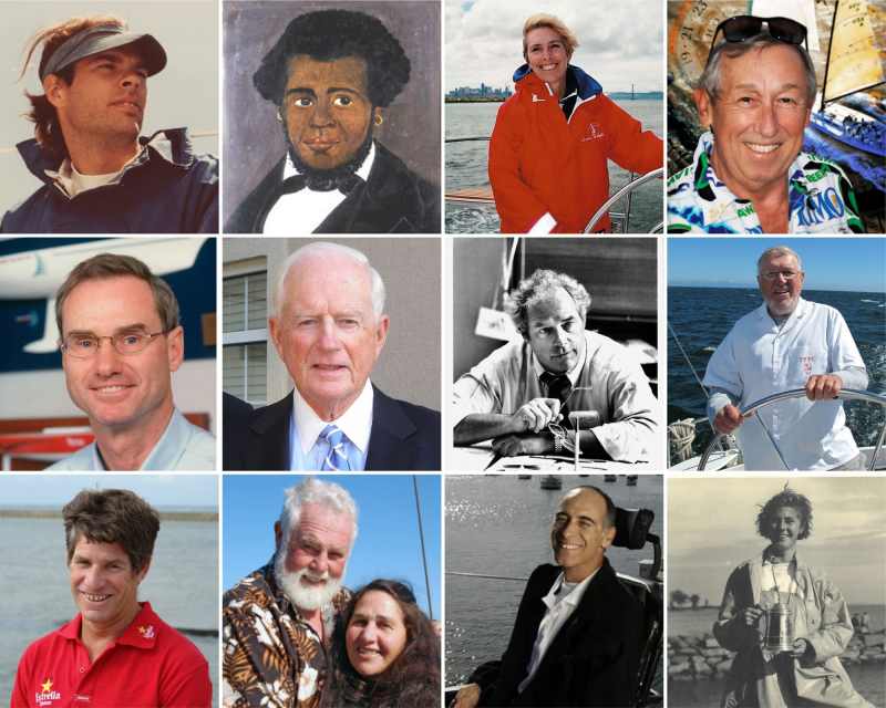 hall-of-fame-montage From top left (moving left to right descending): Ed Adams, Absalom Boston, Doris Colgate,
Roy E. Disney (Lifetime Achievement), Bruce Farr, Garry Hoyt, Terry Kohler (Lifetime Achievement),
Bill Lee, Jonathan McKee, Lin and Larry Pardey, Nick Scandone, Frances Wakeman (Lifetime Achievement).