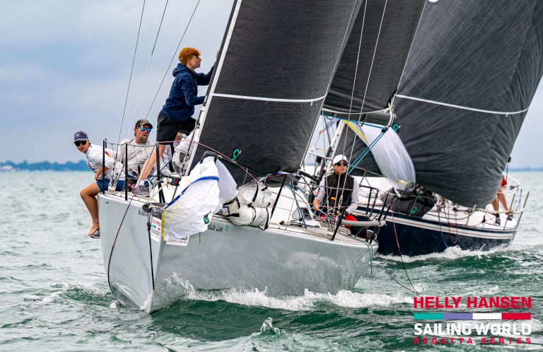 James Cresswell’s 1D35 Katana, winner ORC Division A at the 2024 Helly Hansen Sailing World Regatta Series, Detroit