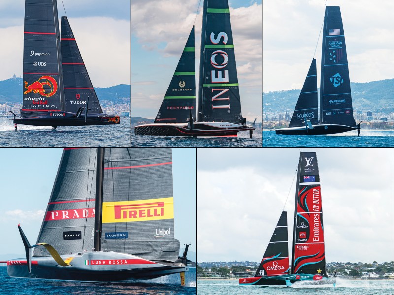 AC75-bake America's Cup boats