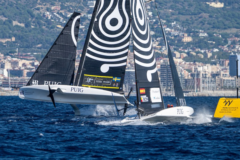 October 08, 2024. 37th America’s Cup -Puig Women's America's Cup, Race Day 3 - Group B.