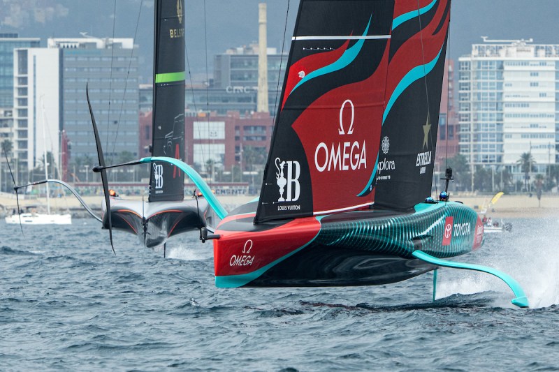 37 America’s Cup – Louis Vuitton 37th America’s Cup – Race Day 1 October 12, 2024. Louis Vuitton 37th America's Cup, Race Day 1.