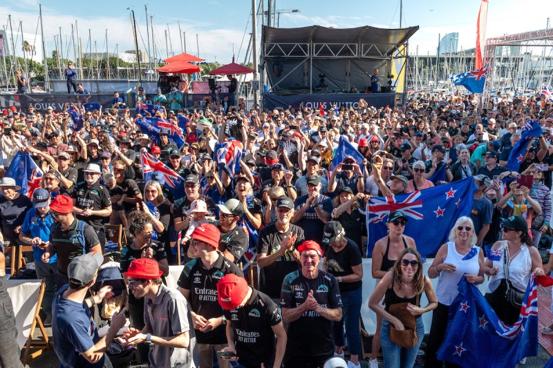 37th America’s Cup – Louis Vuitton 37th America’s Cup – According to Emirates Team New Zealand and AC37 officials, the Barcelona regatta surpassed spectator expectations.