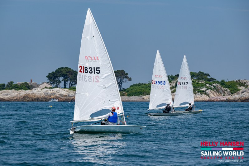ILCA7 class at Marblehead