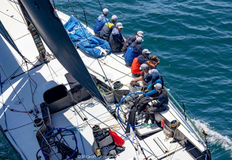 Boatswain’s Locker/Yanmar Division 1 winners, Tom Holthus' BadPak, at the start of the race.