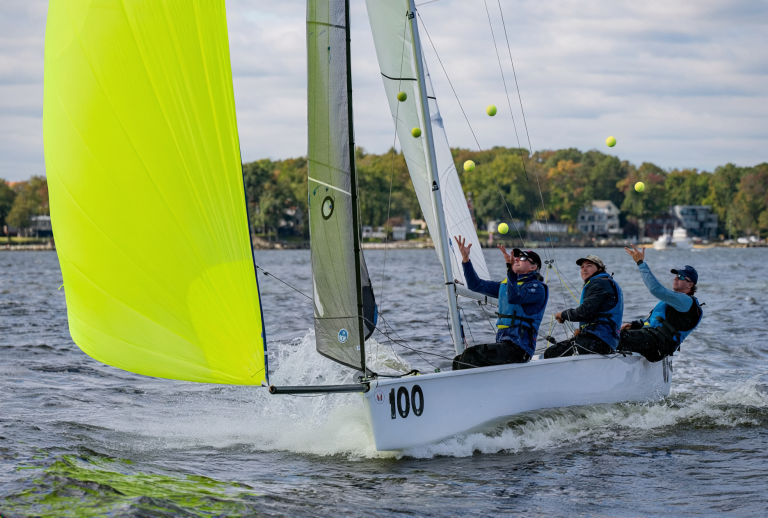 How fast would you be if you had to juggle, focus on boatspeed and tactics? Not very. But awareness of efficiently multitasking can help.